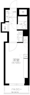 東京都台東区千束3丁目【マンション】の間取り