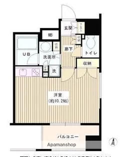 アリビオ九段【5階】の間取り