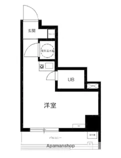 ライオンズマンション九段第2【1階】の間取り