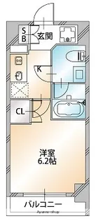 パーク巣鴨【2階】の間取り