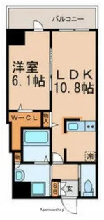 メゾン TADO【8階】の間取り