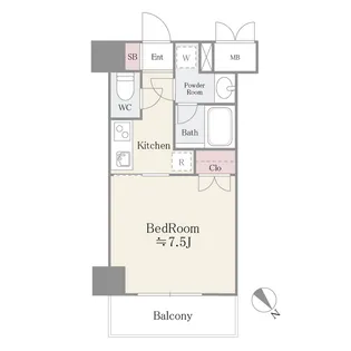 GRACE VILLA 御茶ノ水【2階】の間取り