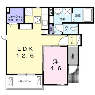 ARCADIA HIRO【1階】の間取り
