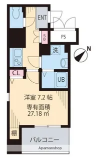 N・Y根津八重垣【3階】の間取り