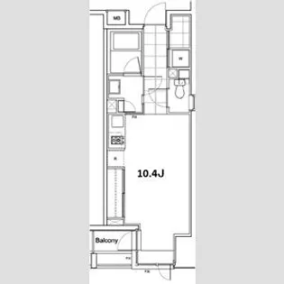 プライムアーバン南池袋【5階】の間取り