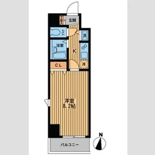 プライムアーバン本郷壱岐坂【2階】の間取り