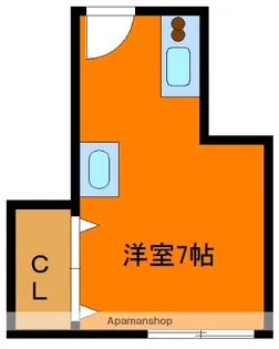東京都文京区本郷4丁目【アパート】の間取り