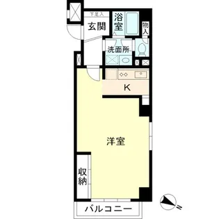 シティハイツ根津【3階】の間取り