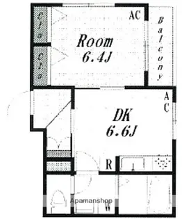 コリーナ小石川【1階】の間取り