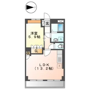 マスターピース【2階】の間取り