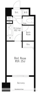 プライムアーバン日本橋茅場町【11階】の間取り