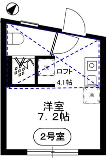 IL ROSSO町屋【2階】の間取り