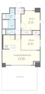 GRAN AVAIL扇【8階】の間取り