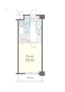 シャルマンミューズ【0208号室】の間取り
