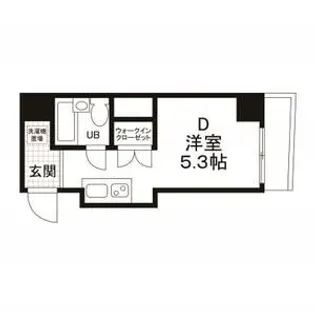 フォルテ京橋【10階】の間取り