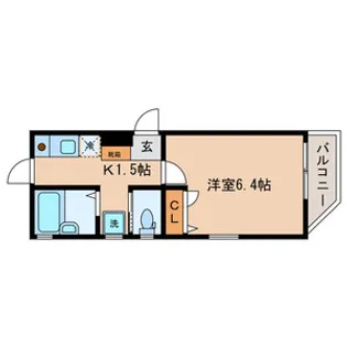 ベストフラット【1階】の間取り