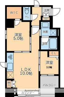 グランカーサ文京千石【5階】の間取り