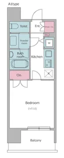 レジディア文京本郷【3階】の間取り