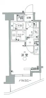 スカイコート後楽園第5【12階】の間取り