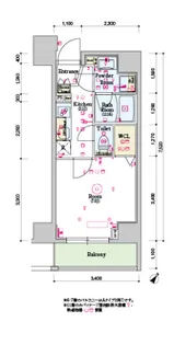スカイコートグランデ大塚【901号室号室】の間取り