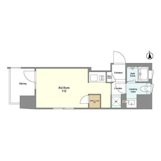 1Rの間取り画像