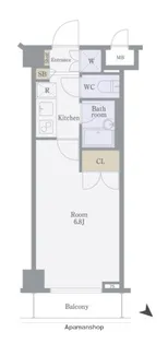 東京都文京区千石3丁目【マンション】の間取り