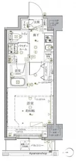 クレイシア秋葉原ラグゼスウィート【10階】の間取り