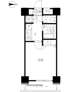スカイコート神田第5【7階】の間取り