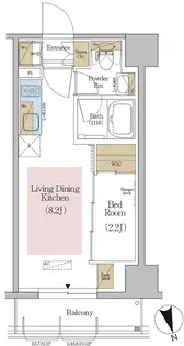 アーバネックス東京八丁堀【5階】の間取り
