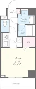 クレール【1階】の間取り