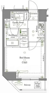 DIPS墨田EAST【5階】の間取り