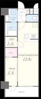 コンフォール亀有【2階】の間取り