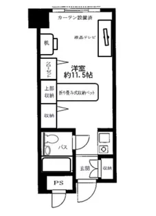メゾン大塚【0802号室】の間取り