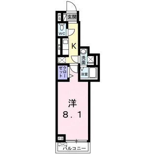 スアヴィス舎人【2階】の間取り