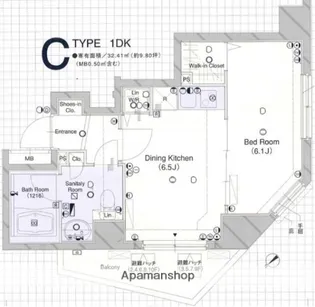 ラグジュアリーアパートメント文京千石01【10階】の間取り