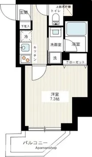 ハーモニーレジデンス大塚山手【9階】の間取り