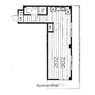 ハウザス小日向【3階】の間取り