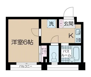 グリーンヒルズ泰明【2階】の間取り