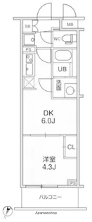 LIME RESIDENCE HIKIFUNE【3階】の間取り