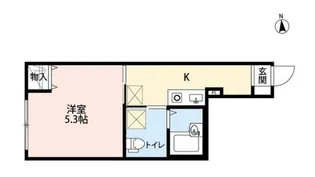 ジュネ谷中【3階】の間取り