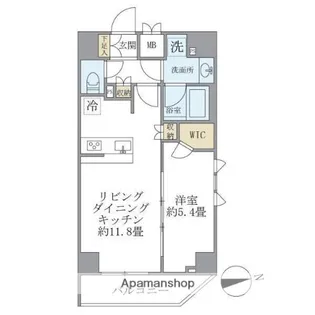 プルミエ秋葉原イースト【2階】の間取り