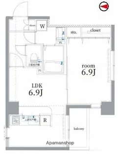 パティーナ本所吾妻橋【4階】の間取り