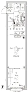CREATIF池袋【4階】の間取り