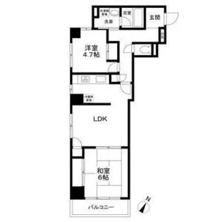 フェリーチェお茶の水【8階】の間取り