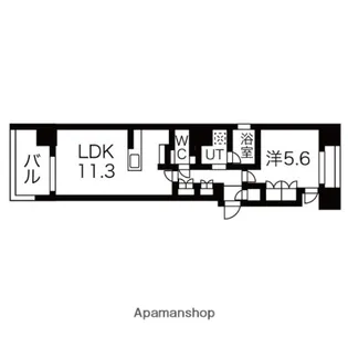 シーズンフラッツ押上サウス【9階】の間取り