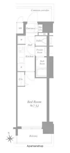 プレサンスブルーム浅草【2階】の間取り