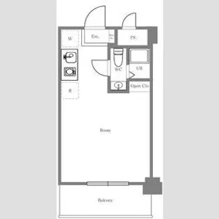 ライオンズマンション駒込駅前【12階】の間取り
