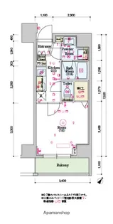 スカイコートグランデ大塚【9階】の間取り