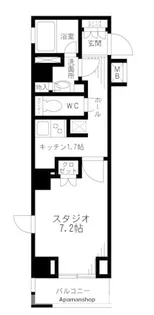 レジディア九段下【8階】の間取り