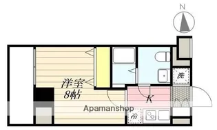 HF曳舟レジデンス【3階】の間取り